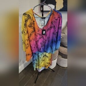 Kurt Geiger Gradient Tunic Coverup